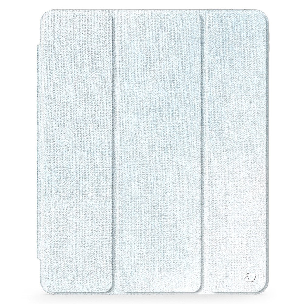 iPad Pro 13" (2025 / 2024) DUX DUCIS Unid Series Tri-Fold Flip Deksel - Gjennomsiktig / Lyse Blå