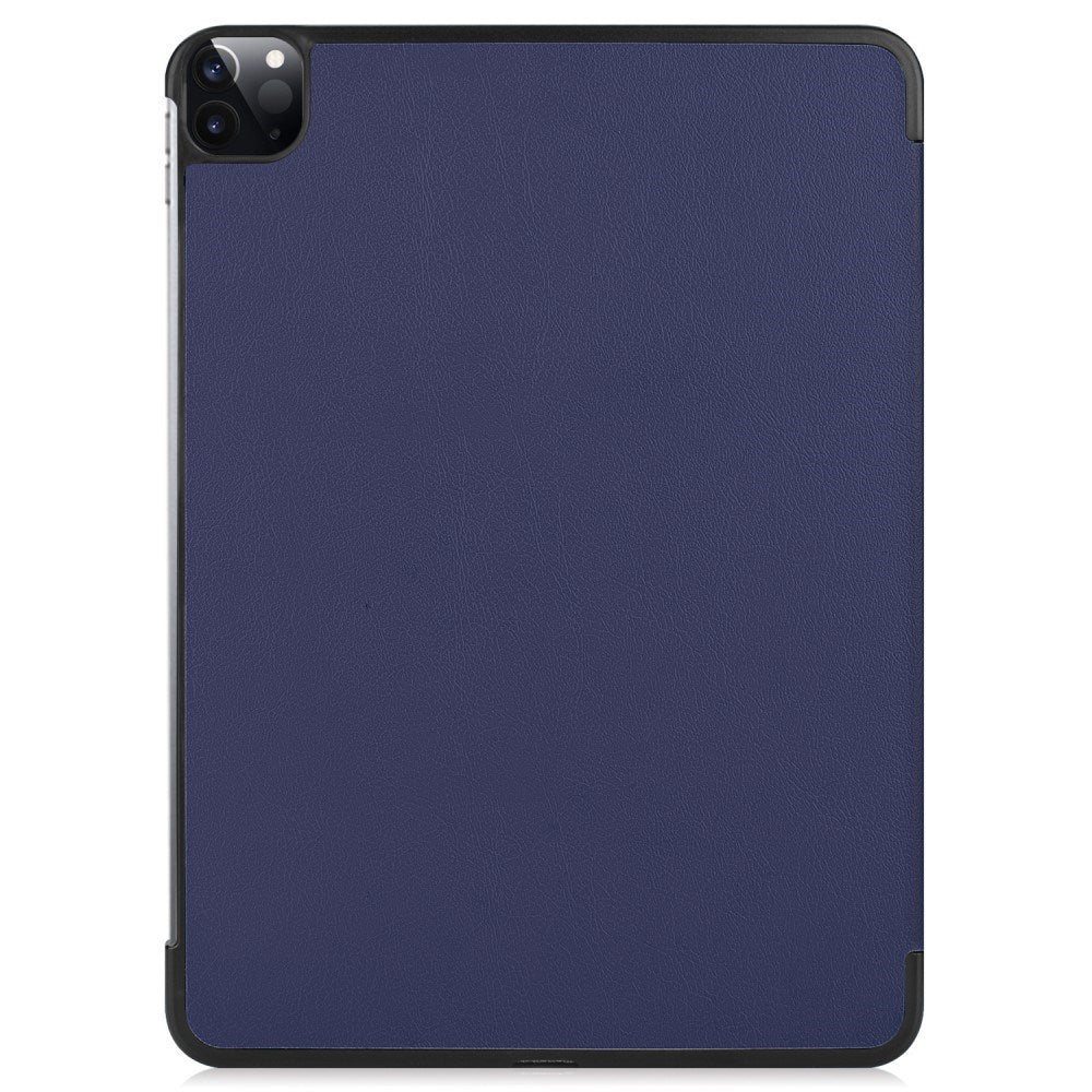 EIDERWOOD iPad Air 13" (2026 / 2025 / 2024) Tri-Fold Skinn Flip Deksel - Blå