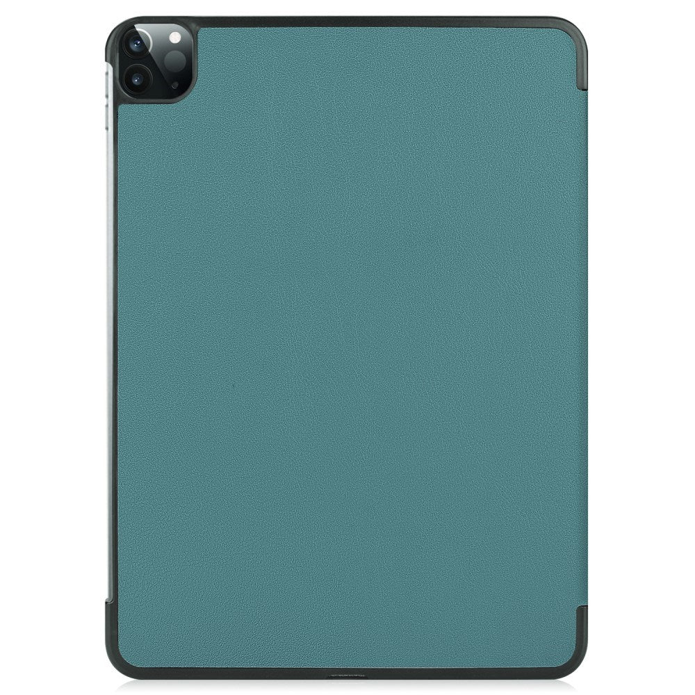 EIDERWOOD iPad Air 13" (2026 / 2025 / 2024) Tri-Fold Skinn Flip Deksel - Grønn