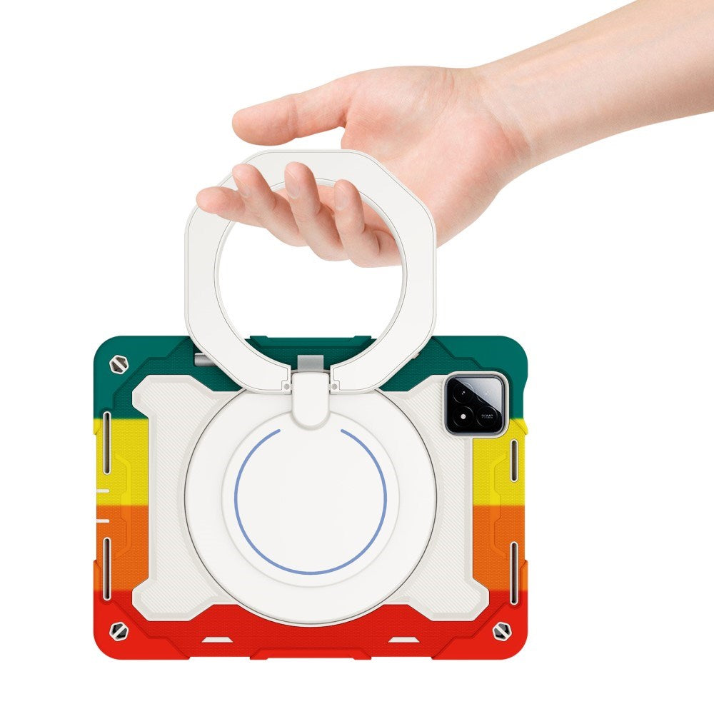 EIDERWOOD Xiaomi Pad 6S Pro Tablet Deksel Anti-Drop m. Kickstand og Pennholder - Multi Farge V2
