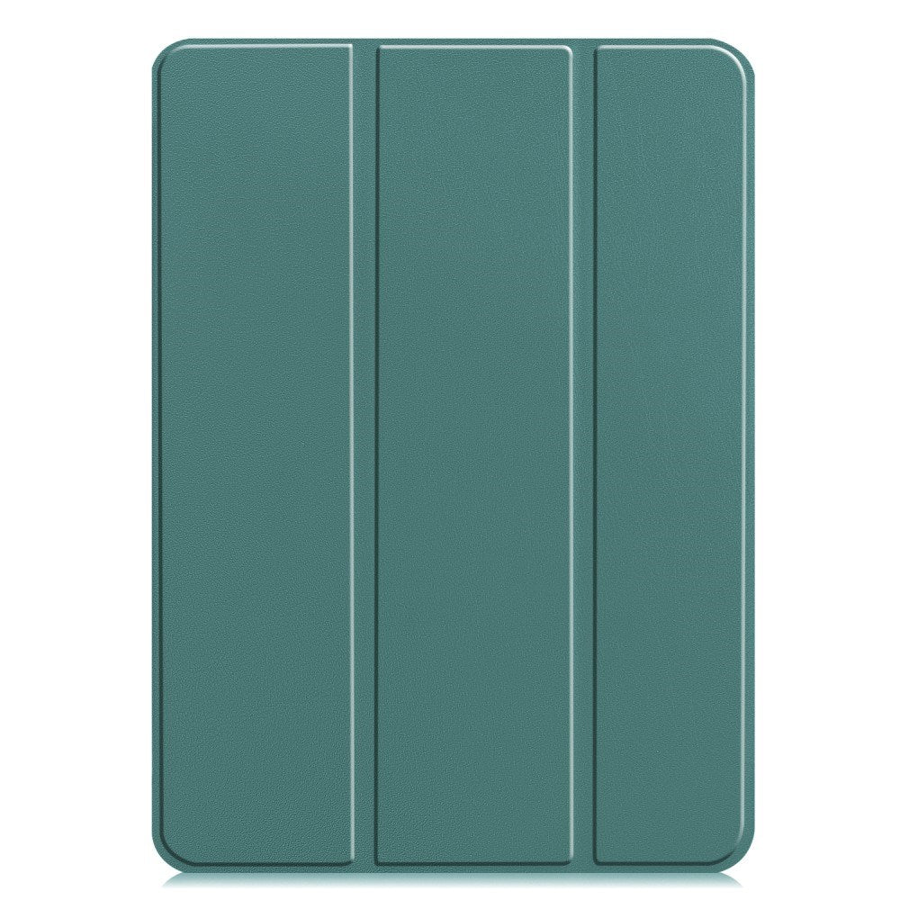 EIDERWOOD iPad Pro 13" (2025 / 2024) Tri-Fold Skinn Flip Deksel - Grå
