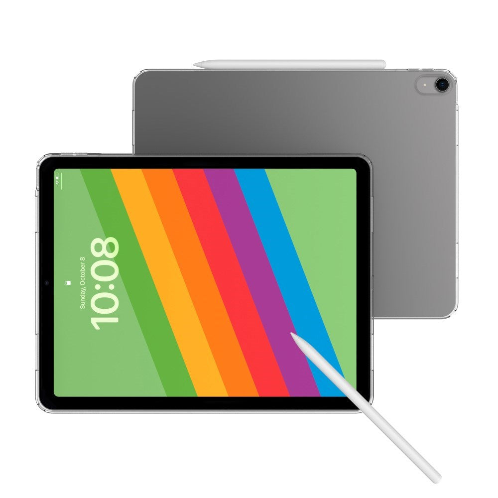 EIDERWOOD iPad Air 13" (2026 / 2025 / 2024) Fleksibelt TPU Plastdeksel - Gjennomsiktig