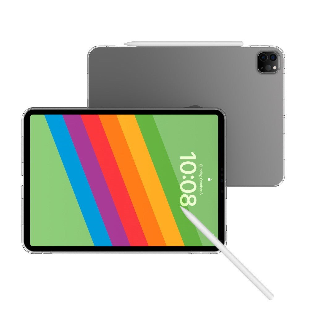 EIDERWOOD iPad Pro 11" (2025 / 2024) Fleksibelt TPU Plastdeksel - Gjennomsiktig