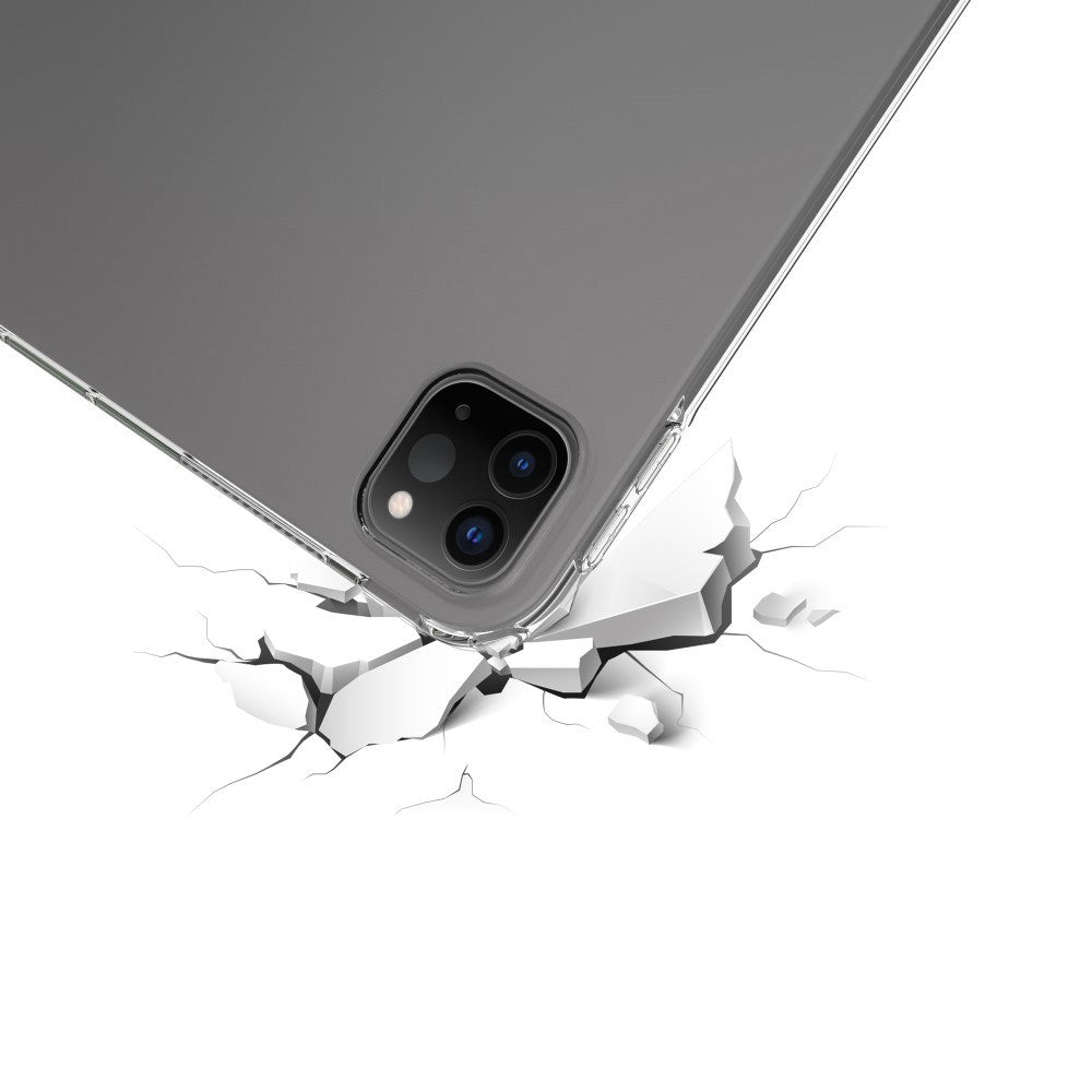 EIDERWOOD iPad Pro 13" (2025 / 2024) Fleksibelt TPU Plastdeksel - Gjennomsiktig
