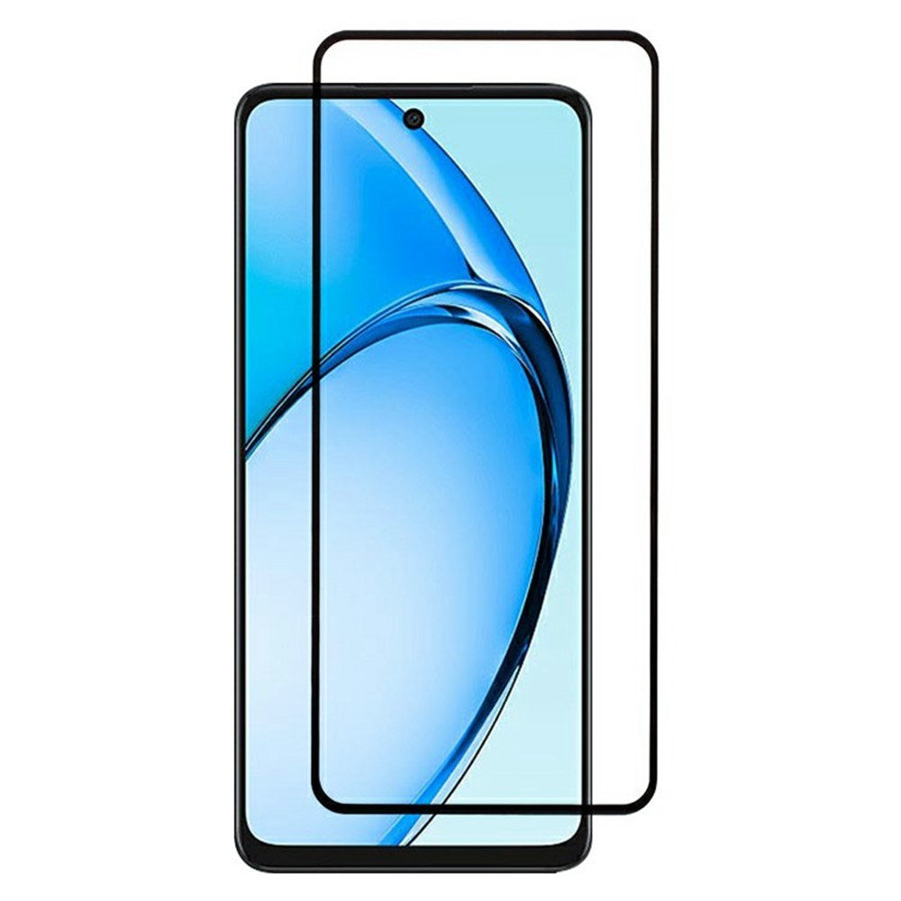OPPO A60 Herdet Skjermbeskyttelsesglass - Gjennomsiktig / Svart Kant