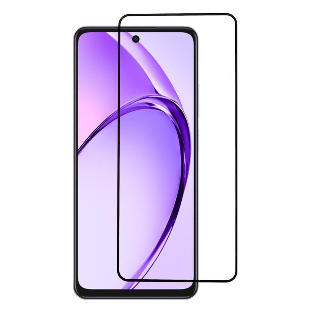 OPPO A40 Herdet Skjermbeskyttelsesglass - Gjennomsiktig / Svart Kant