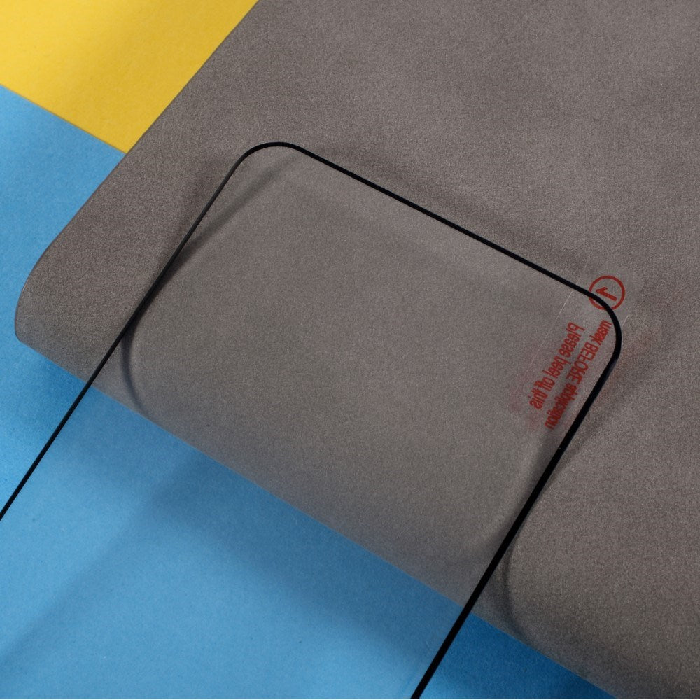 Xiaomi Redmi Note 14 Pro+ / 13 Pro+ Full Fit Herdet Skjermbeskyttelsesglass - Gjennomsiktig / Svart