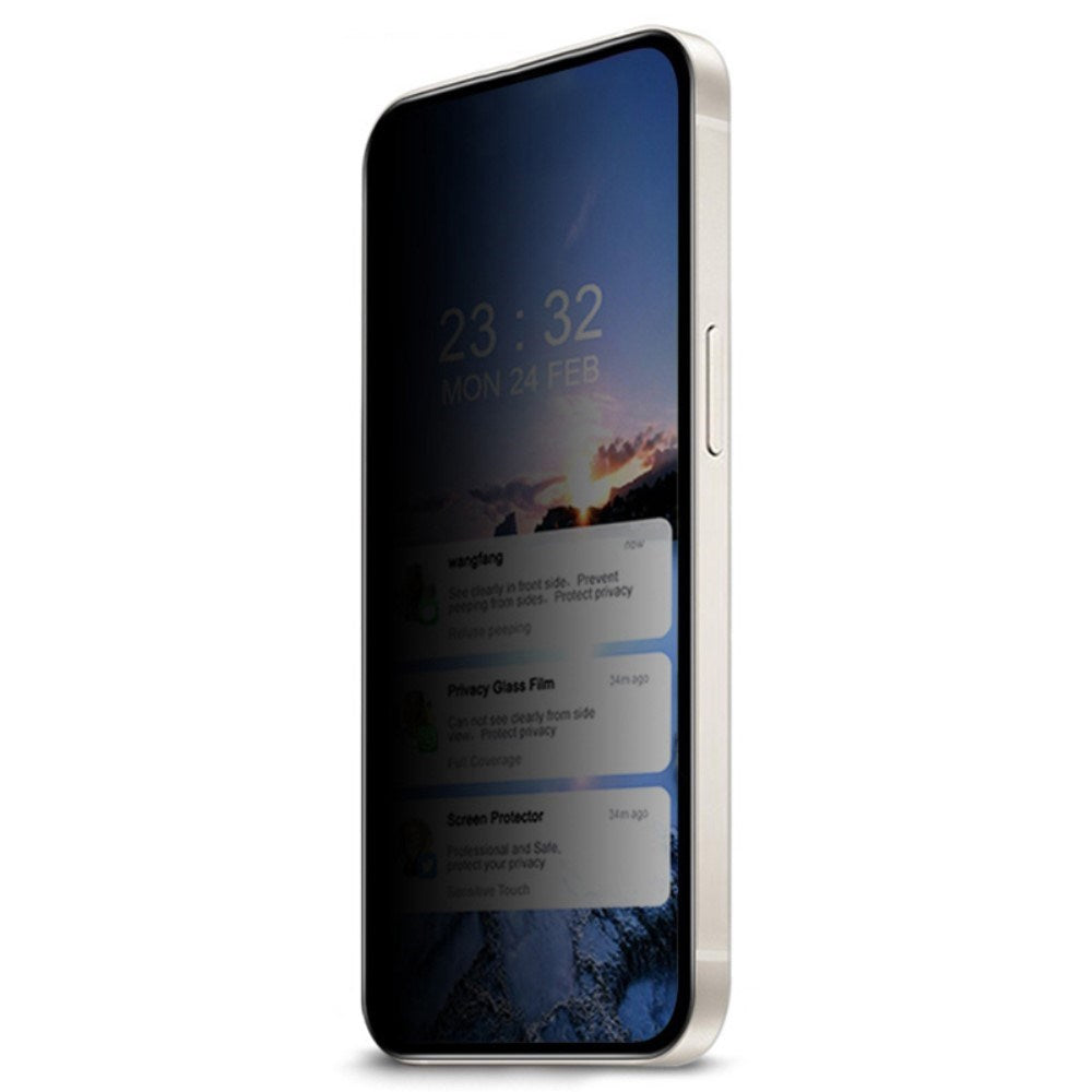Samsung Galaxy A36 (5G) / Samsung Galaxy A56 (5G) Full Fit Herdet Skjermbeskyttelsesglass - Privacy Funksjon - Gjennomsiktig