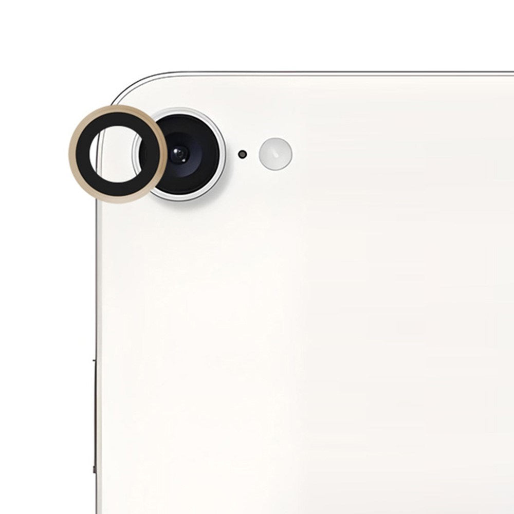iPhone 17e / 16e RURIHAI Kameralinsebeskytter - Gull