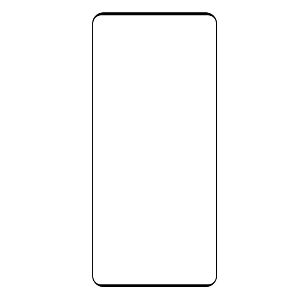Honor Magic7 Lite Full Fit Herdet Skjermbeskyttelsesglass - Gjennomsiktig / Svart