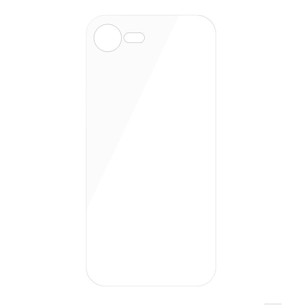 iPhone 17e / 16e Herdet Glass Beskyttelse for Bakside – Gjennomsiktig