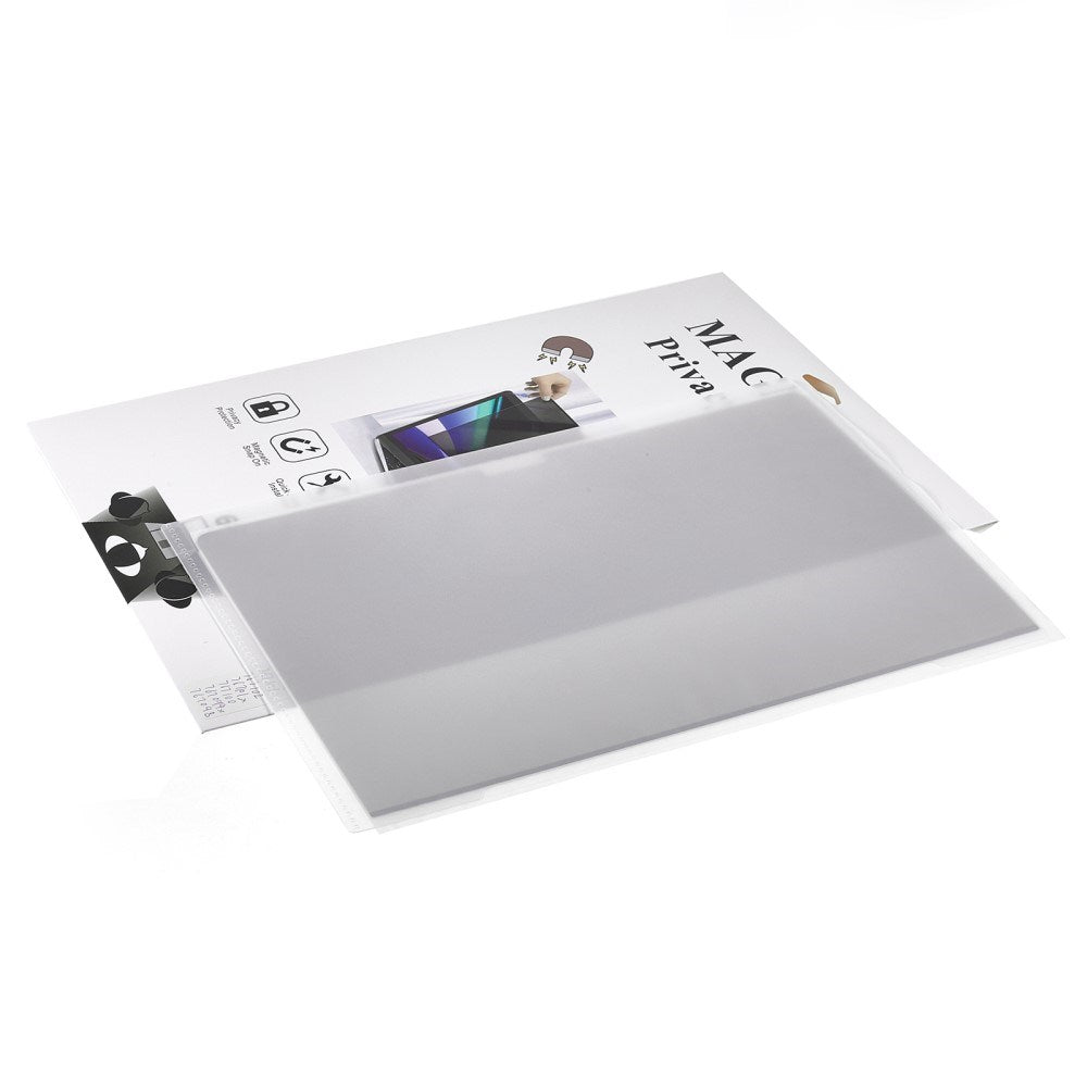 MacBook Air 13" M5/M4/M3/M2 (2026-2022) Magnetisk Privacy Skjermbeskytter – Gjennomsiktig