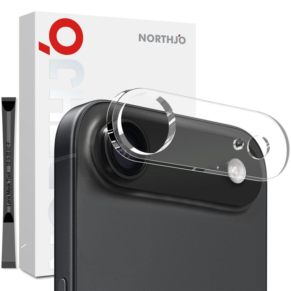 NORTHJO iPhone Air Herdet Kameralinse Glass - Gjennomsiktig