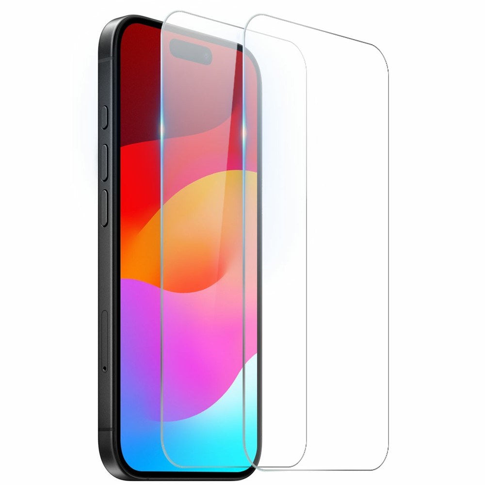NORTHJO iPhone Air Skjermbeskytter - Herdet Glass 0,3 mm - 2 stk.