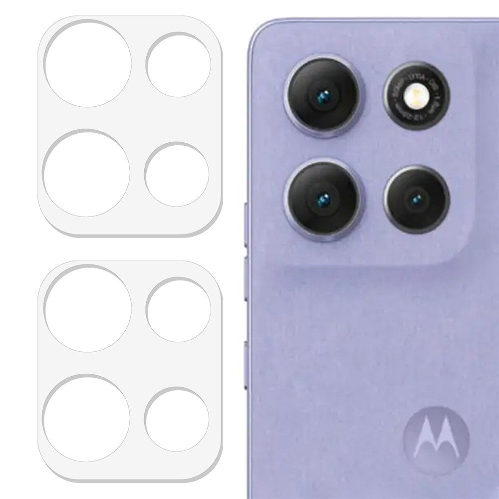 Motorola Moto G86 / G86 Power Herdet Kameralinsebeskyttelsesglass - 2 stk - Gjennomsiktig