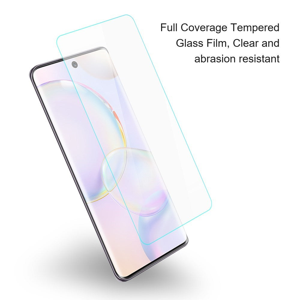 Honor 400 Smart (4G / 5G) AMORUS 2.5D Arc Edge Skjermbeskytter i Aluminium-Silicon Glass - Gjennomsiktig