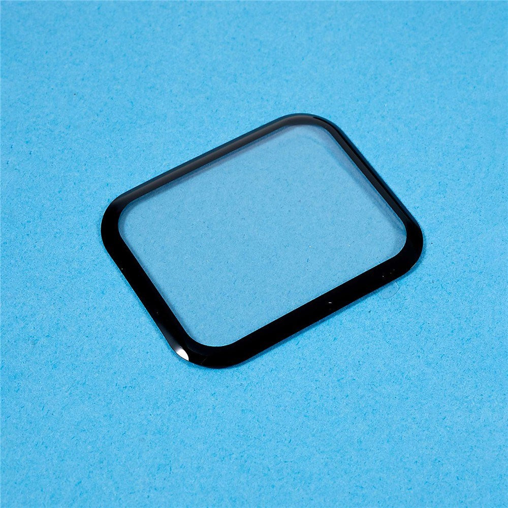 Apple Watch 11 / 10 (42 mm) Skjermbeskytter i Herdet Glass - Gjennomsiktig / Svart Kant
