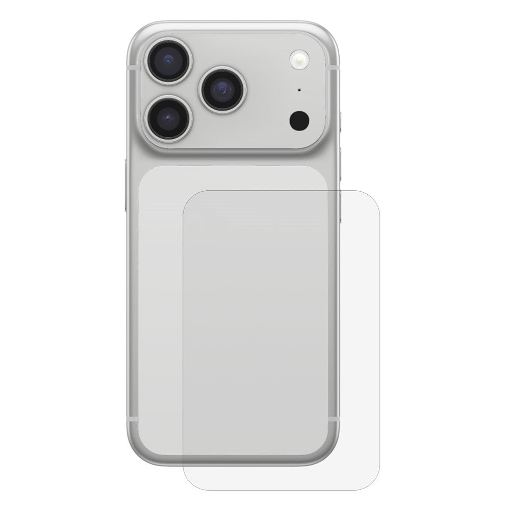 iPhone 17 Pro Max Bakskjermbeskytter - Gjennomsiktig