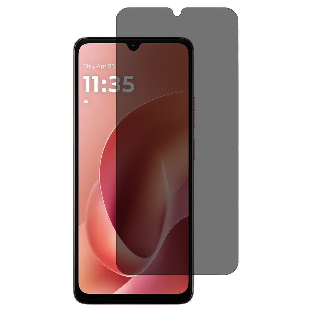 Motorola Moto G06 / G06 Power Skjermbeskytter i Herdet Glass - Personvern - Gjennomsiktig