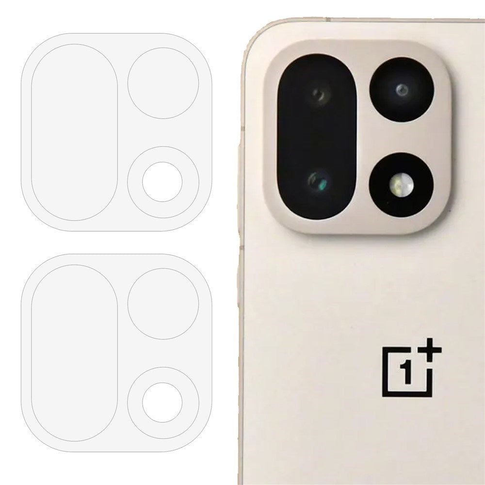 OnePlus 15 Beskyttelsesglass for Kameralinser - 2 stk. - Gjennomsiktig