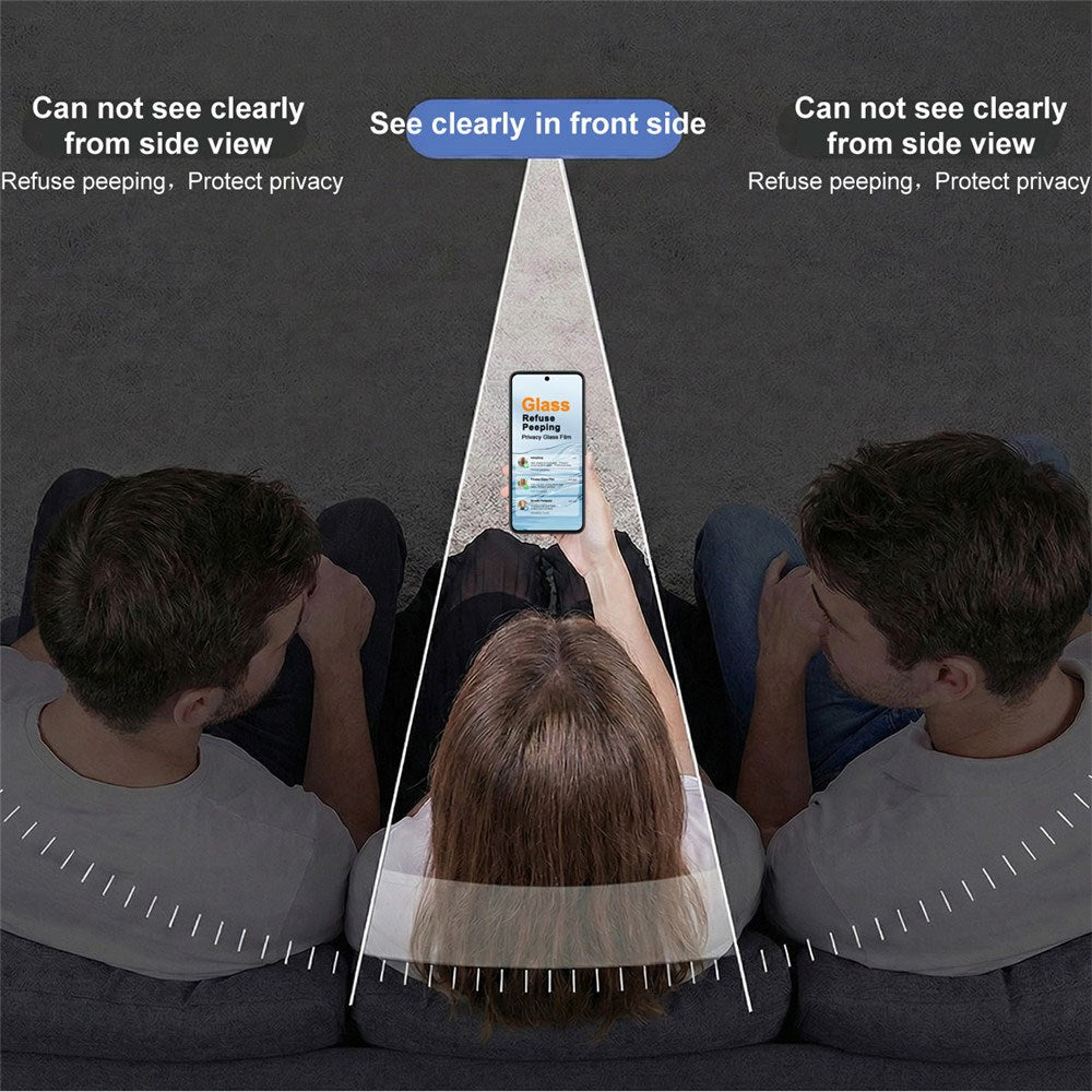 Samsung Galaxy Z Fold8 IMAK Personvernskjermbeskytter - Gjennomsiktig