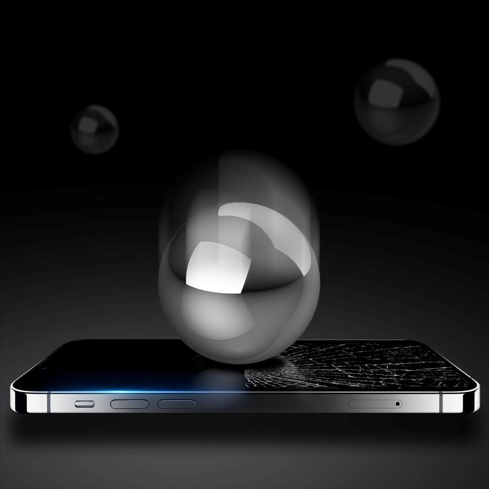 iPhone 15 Dux Ducis Skjermbeskytter - Full Fit - Svart Kant