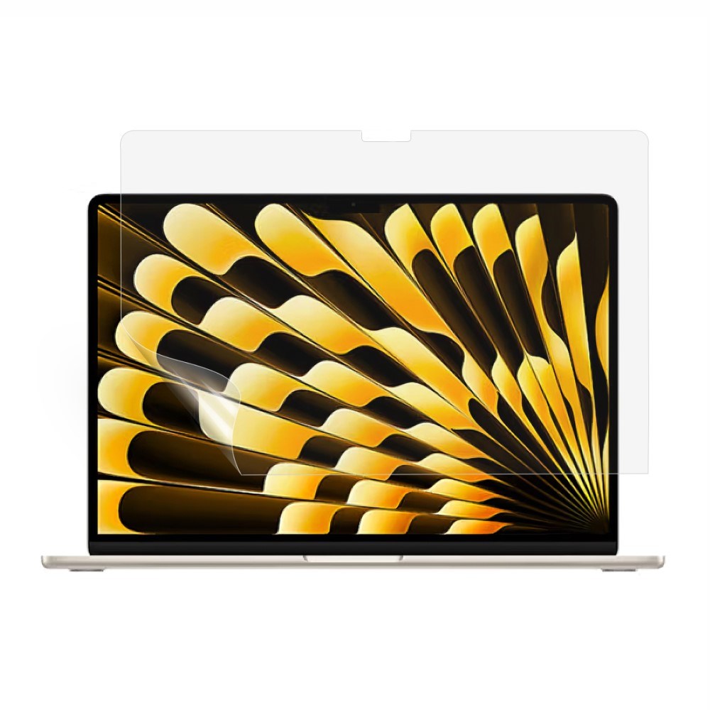MacBook Air 15" M5/M4/M3/M2 (2026-2023) - Beskyttelsesfilm - Gjennomsiktig