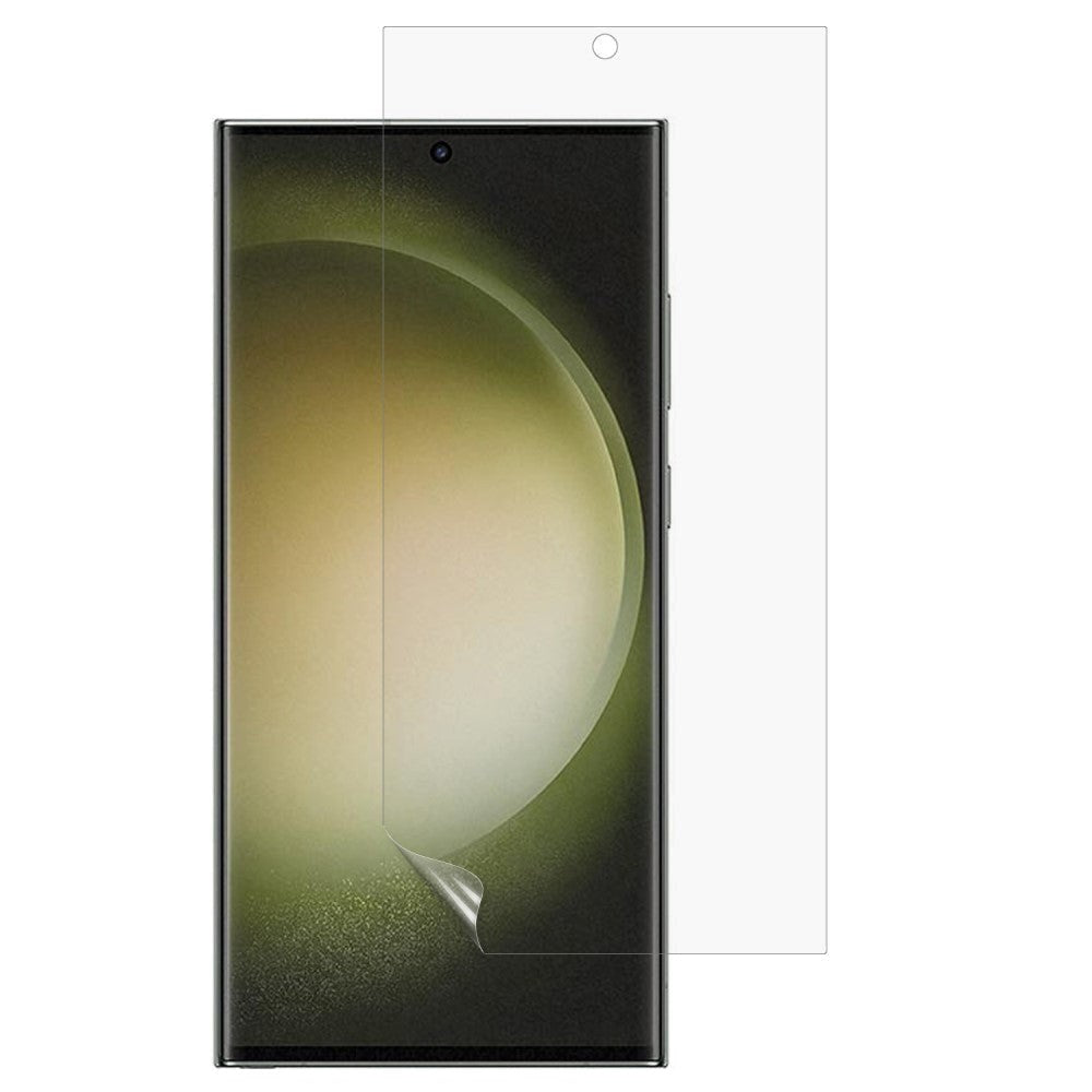 Samsung Galaxy S24 Ultra Skjermbeskyttelsesfilm - Full Fit - Gjennomsiktig