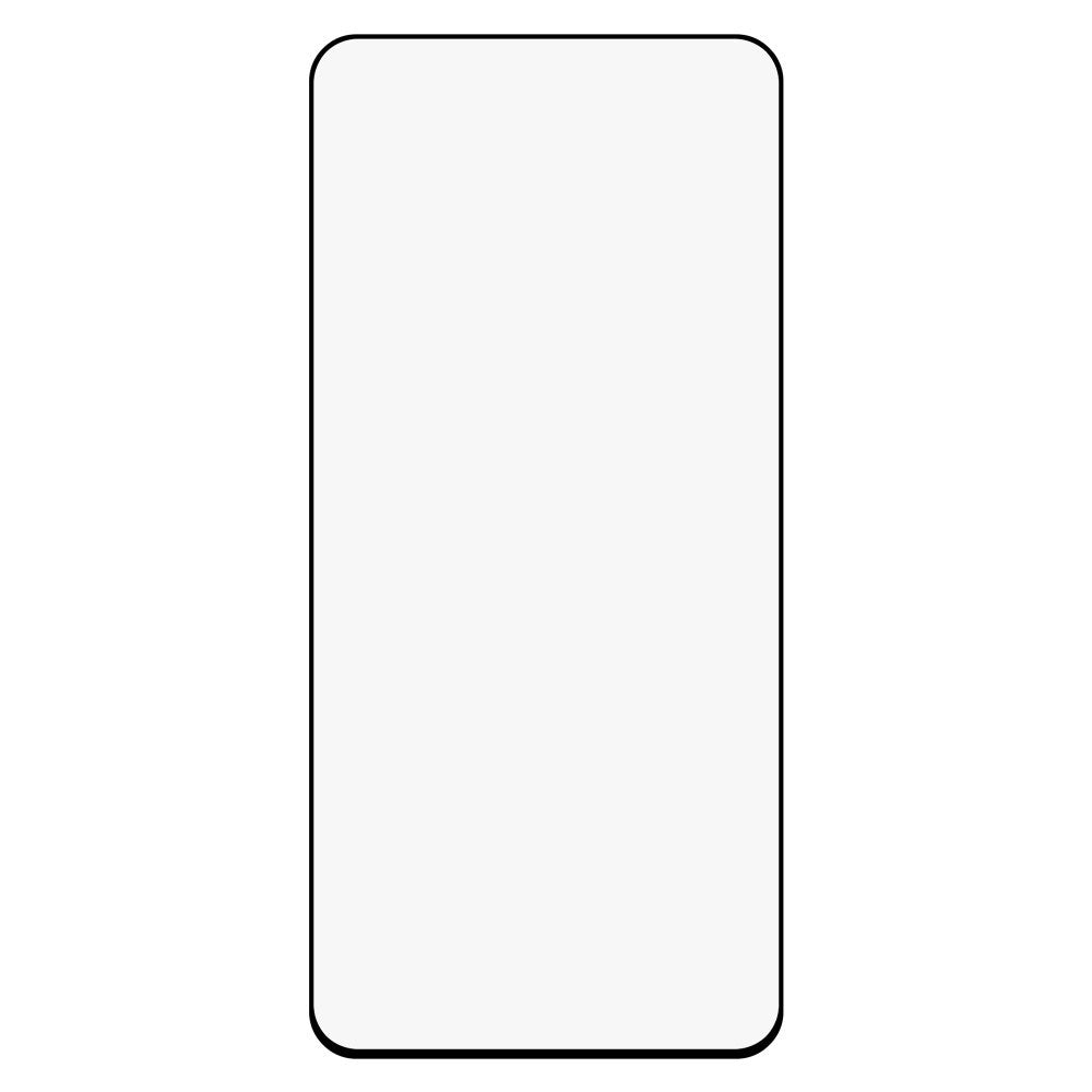 Motorola Moto E14 4G/G04 4G/G04s 4G/G24 4G Herdet Skjermbeskyttelsesglass - Gjennomsiktig/Svart Kant