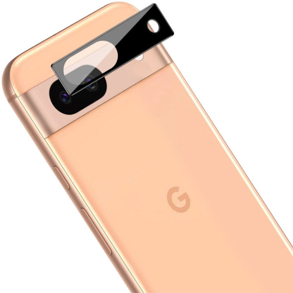 Google Pixel 8a Beskyttelsesglass til Kameralinse - Svart
