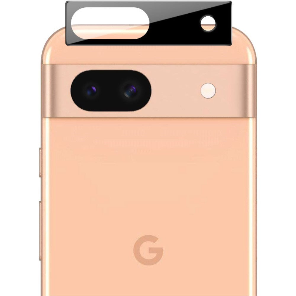 Google Pixel 8a Beskyttelsesglass til Kameralinse - Svart