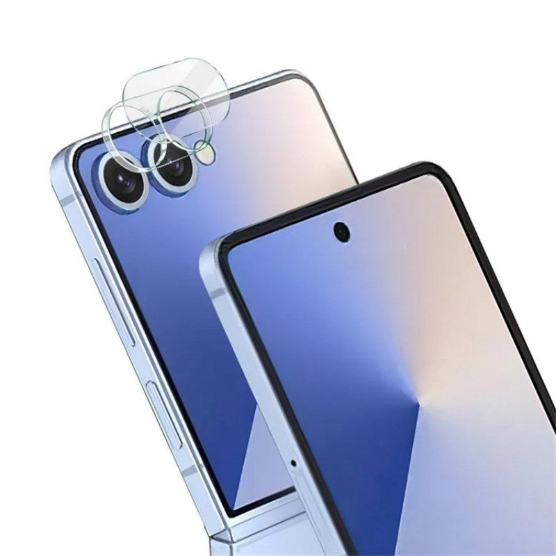 Samsung Galaxy Z Flip7 Kameralinsebeskyttelsesfilm - Gjennomsiktig