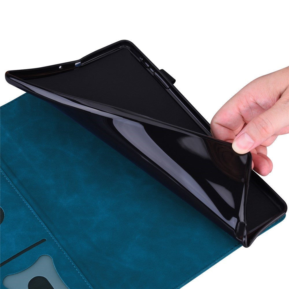 OnePlus Pad 3 Kunstskinn Flip Deksel - Blå