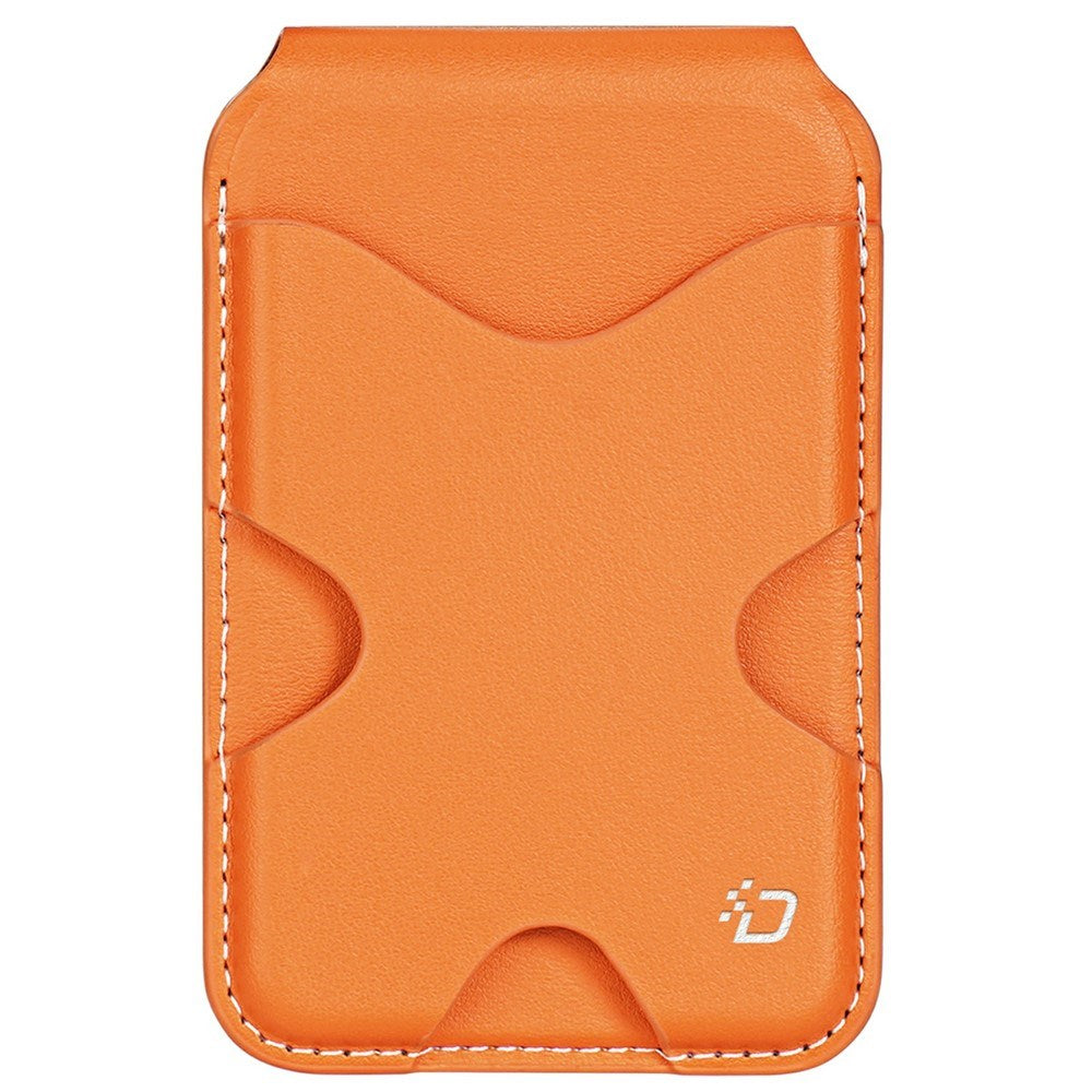 DUX DUCIS Magnetisk Kortholder for 5 Kort med Stativfunksjon - MagSafe Kompatibel - Oransje