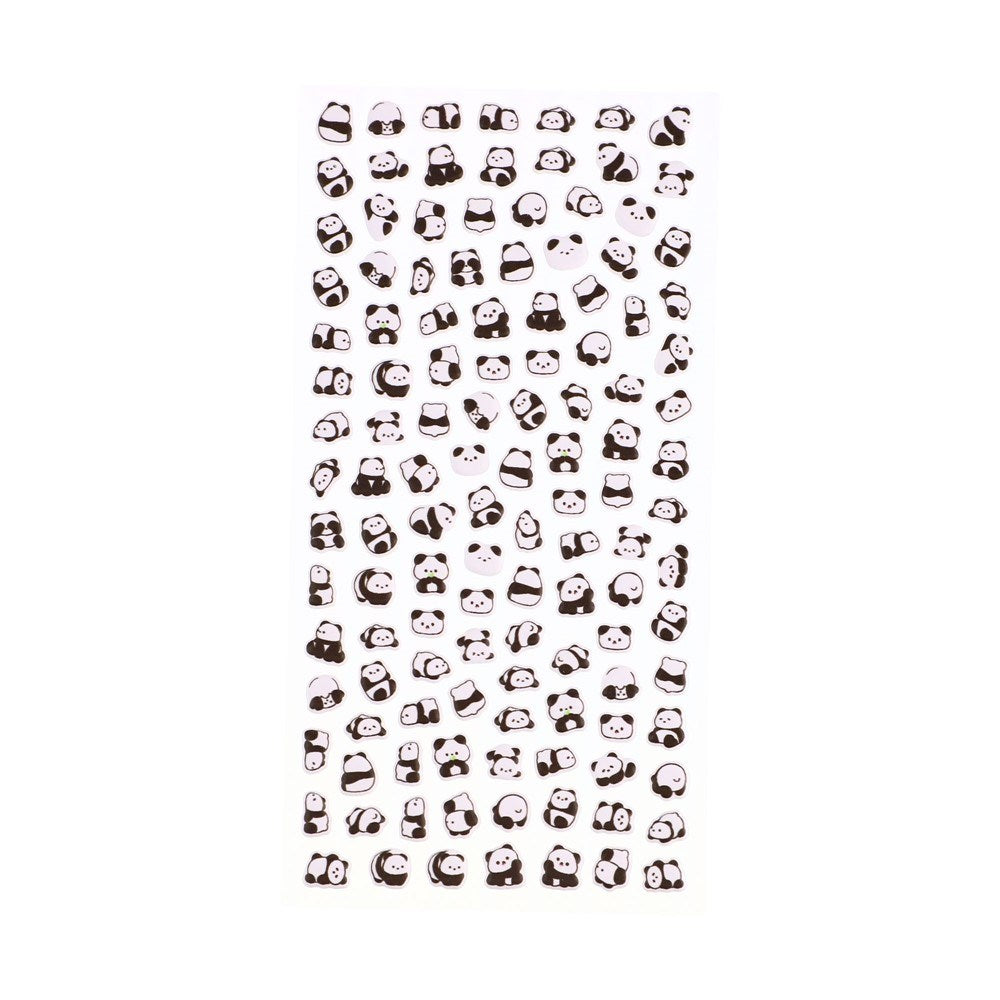 Mini 3D Bubble Foam Stickers for Mobil & Kameraseksjonen - Små Pandaer