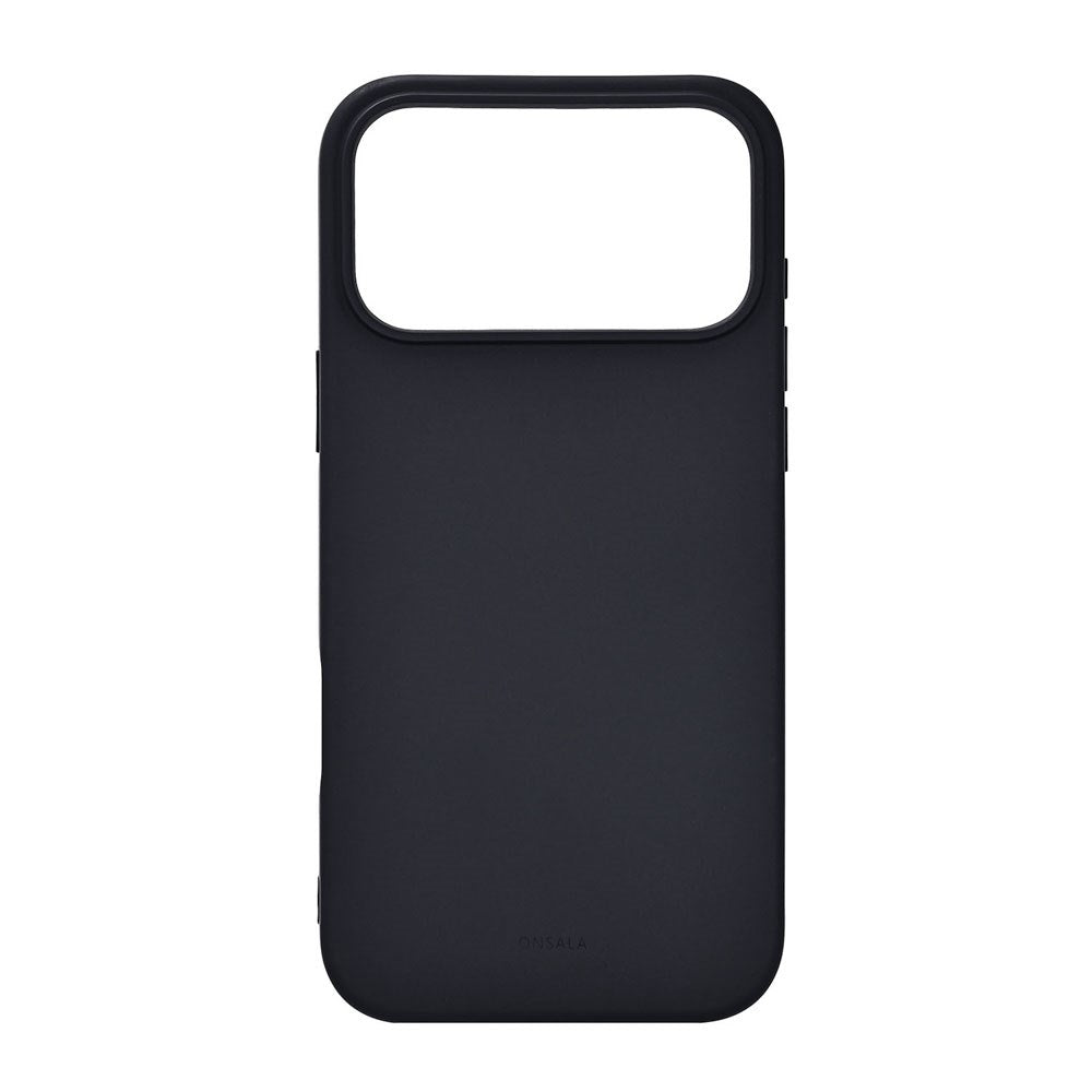iPhone 17 Pro Max Onsala Silikon Deksel - Black