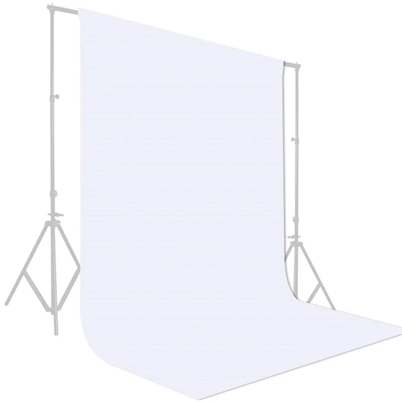 Fotobakgrunn - 3 x 3 m - Hvit