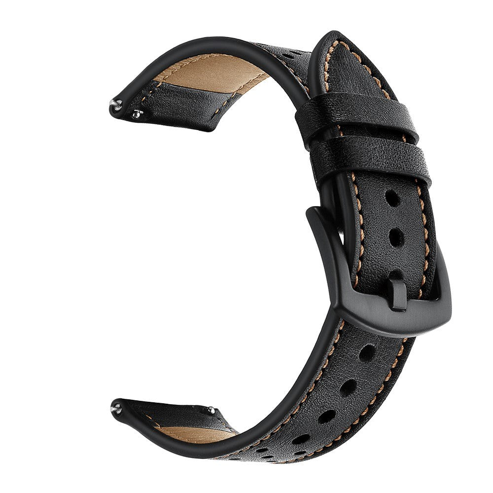 Universal Smartwatch Skinnrem (22 mm) - Svart / Brun