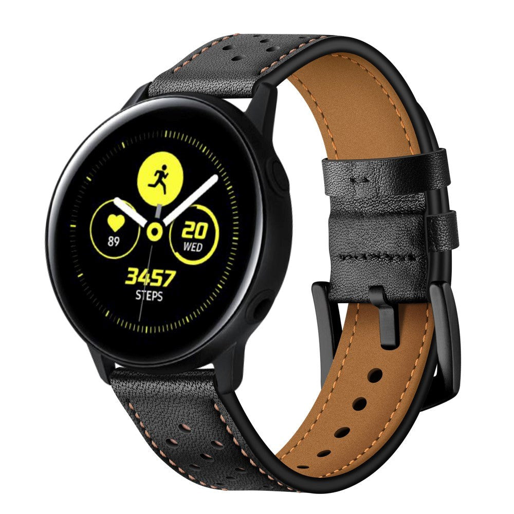 Universal Smartwatch Skinnrem (22 mm) - Svart / Brun