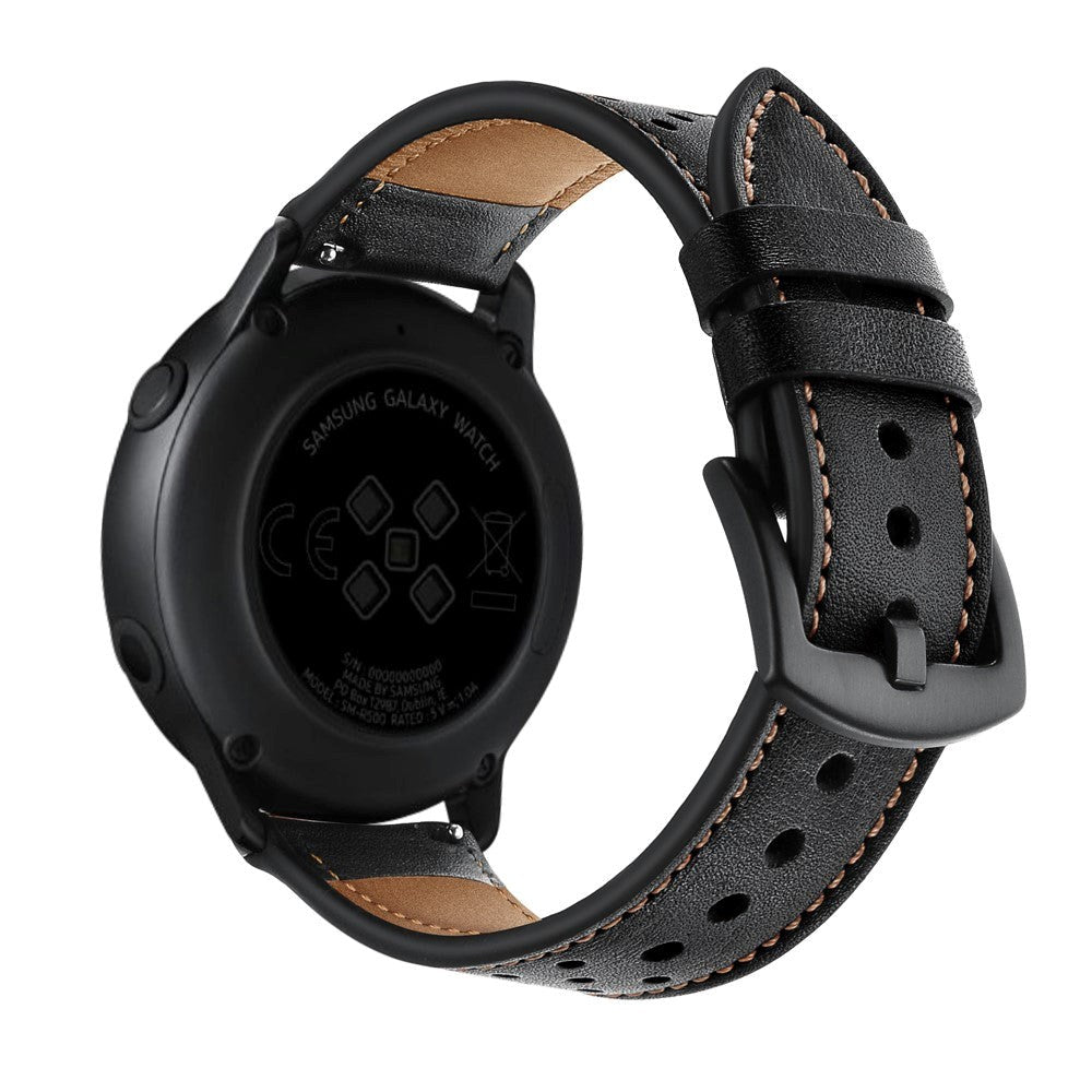 Universal Smartwatch Skinnrem (22 mm) - Svart / Brun