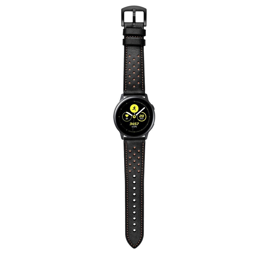 Universal Smartwatch Skinnrem (22 mm) - Svart / Brun