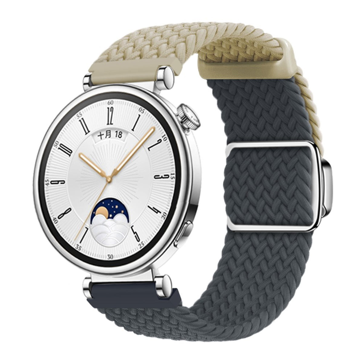 Universal 18mm EIDERWOOD Vevd Urrem - Beige / Mørkeblå