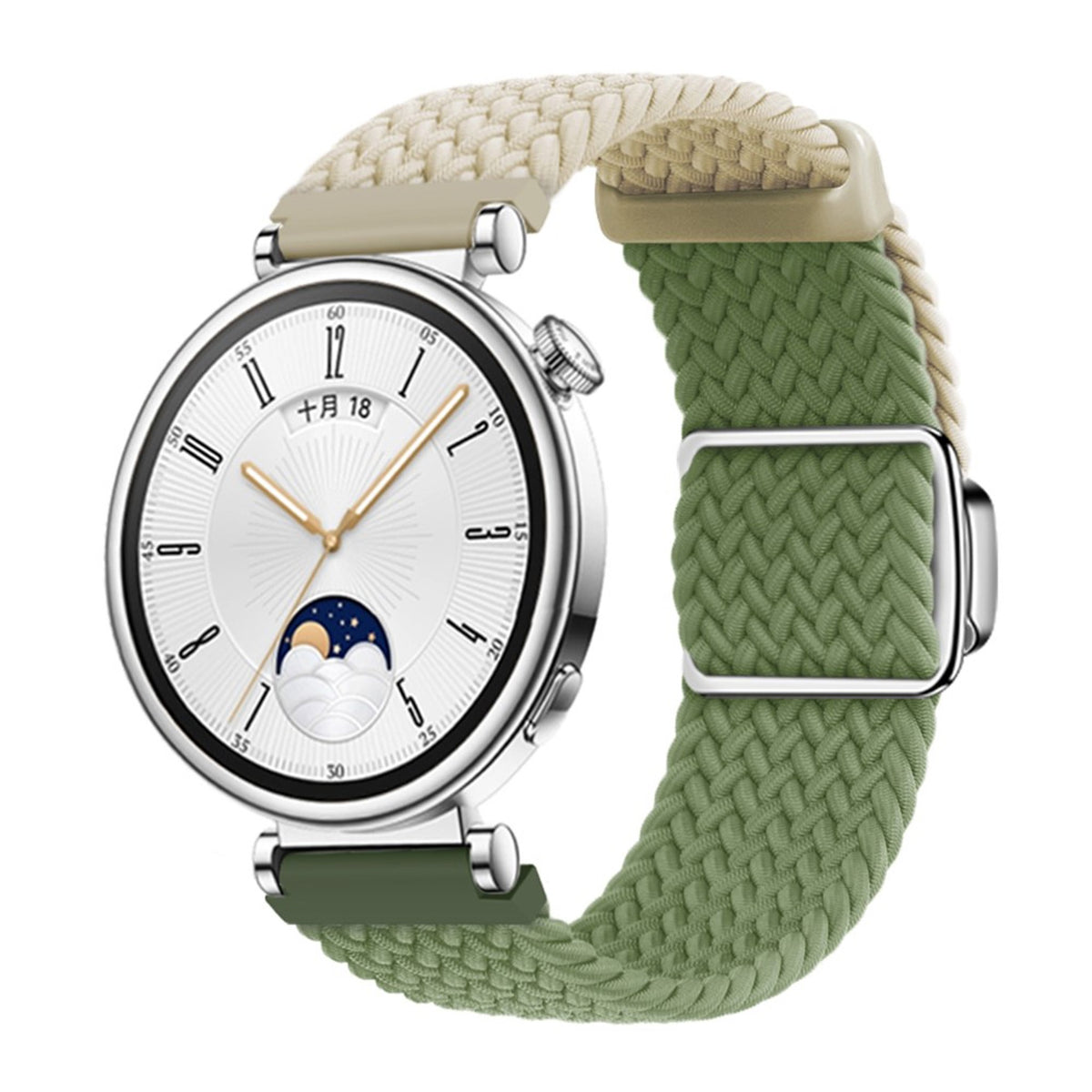 Universal 18mm EIDERWOOD Vevd Urrem - Beige / Grønn