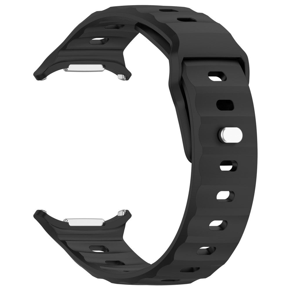 EIDERWOOD Samsung Galaxy Watch Ultra (47 mm) Silikonrem med Spenne - Svart