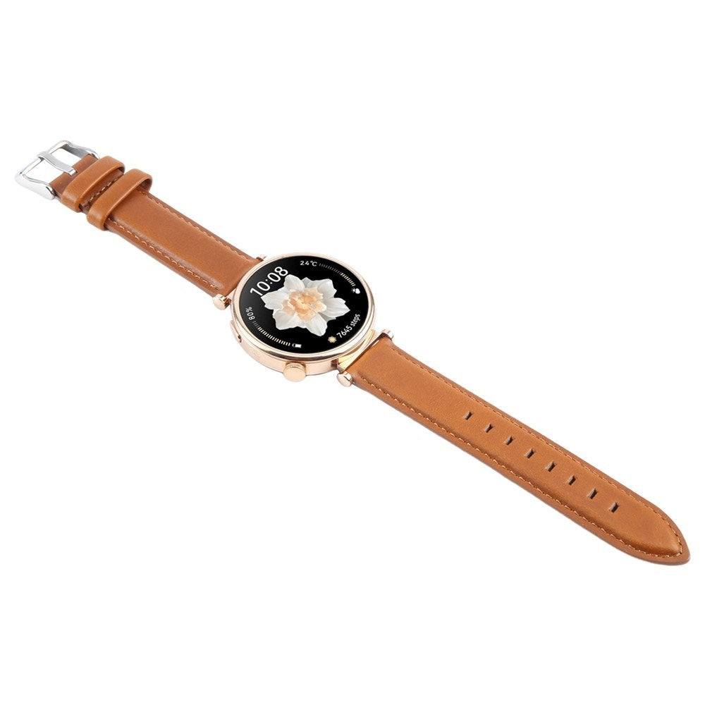 Universell 18mm Lærrem EIDERWOOD – Brun