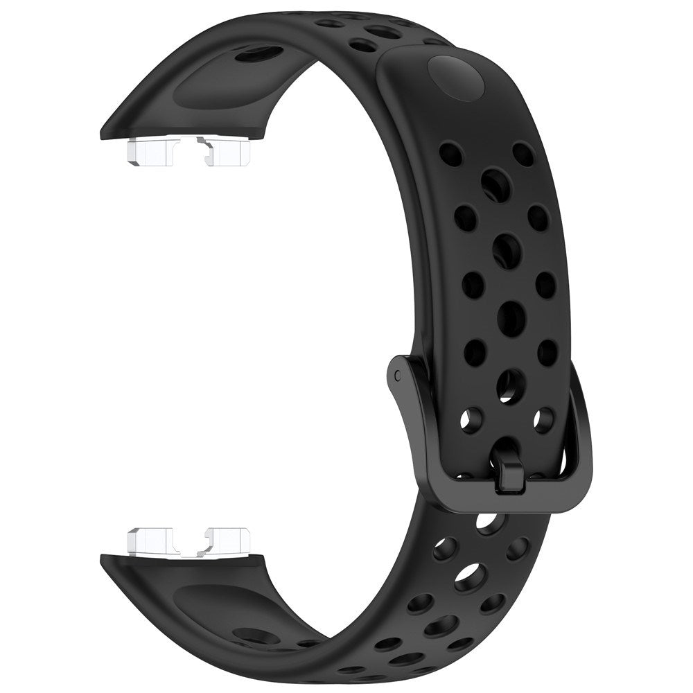 Huawei Band 10 / 9 / 8 EIDERWOOD Silikon Reim – Svart