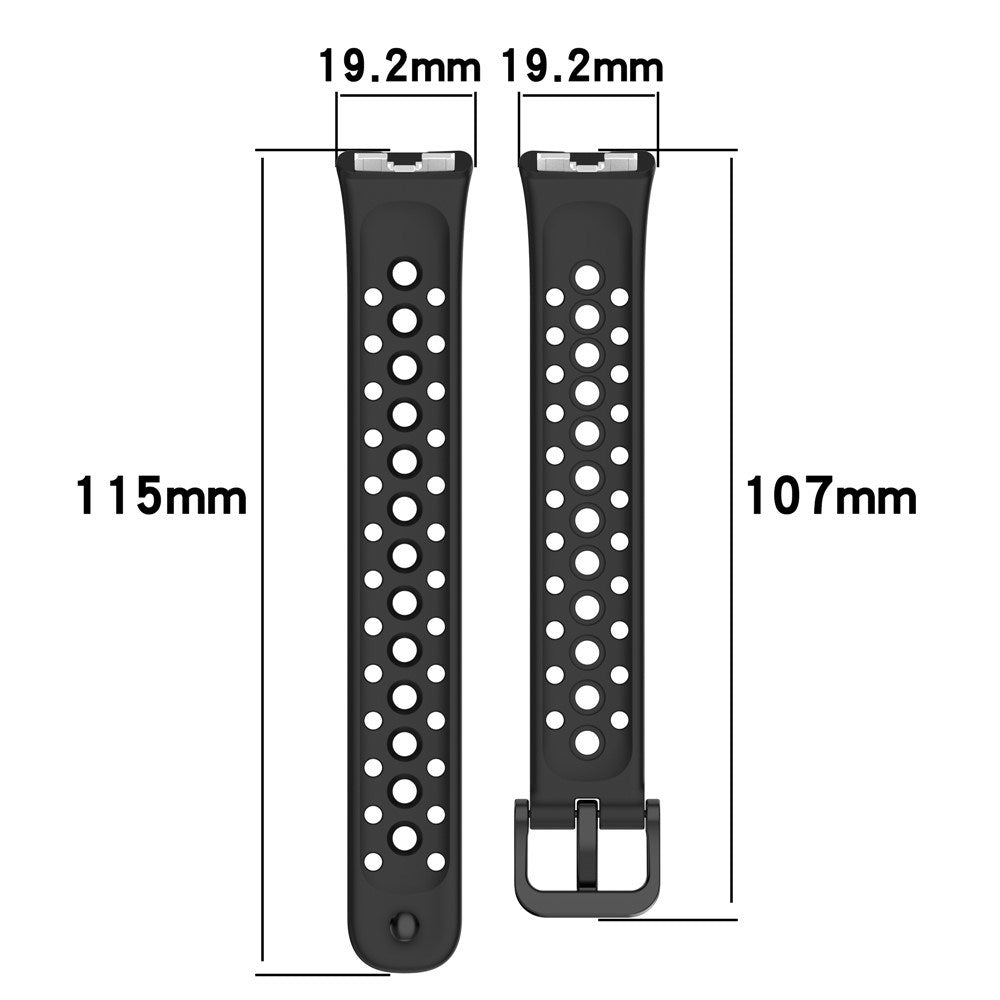 Huawei Band 10 / 9 / 8 EIDERWOOD Silikon Reim – Oransje