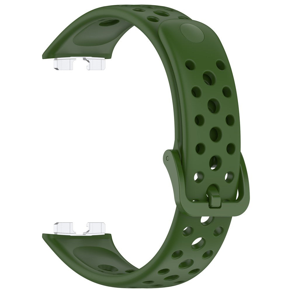 Huawei Band 10 / 9 / 8 EIDERWOOD Silikon Reim – Grønn