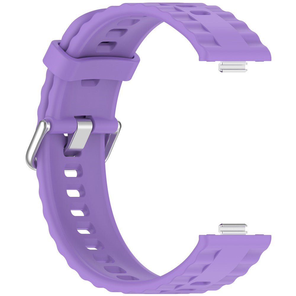 Huawei Watch Fit 5 Pro / 5 / 4 Pro / 4 / 3 EIDERWOOD Silikon Rem - Lilla