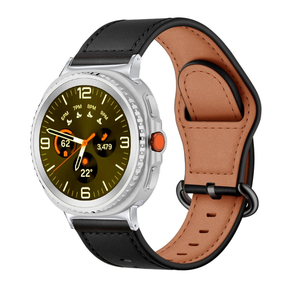Samsung Galaxy Watch 8 / 8 Classic (40 / 44 / 46mm) Kunstskinn Rem - Svart